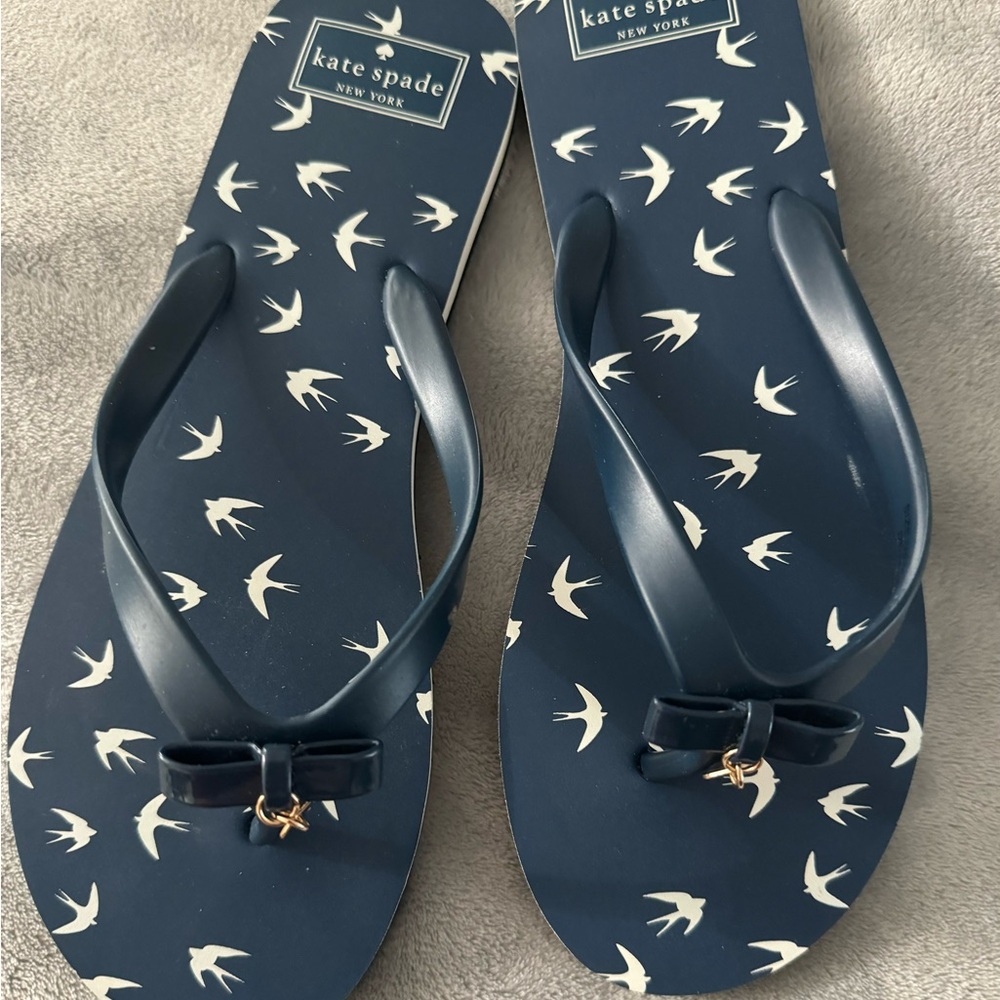 Kate Spade Flip Flops - Size 9-10
